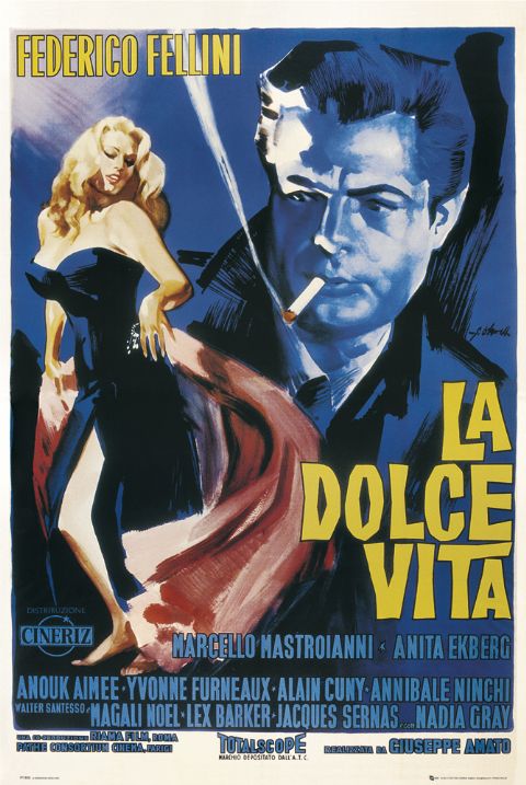 Proiezione dei grandi capolavori del cinema, La dolce vita