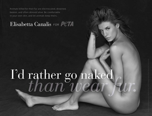 elisabetta-canalis PETA