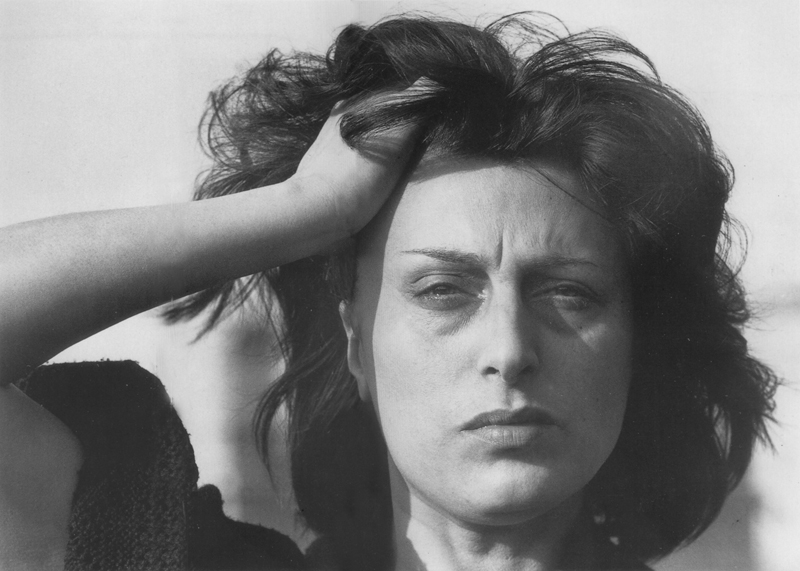 Con Pasolini e la Magnani,  il secondo frammento di donna