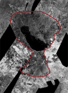 Un antico oceano al polo sud di Titano