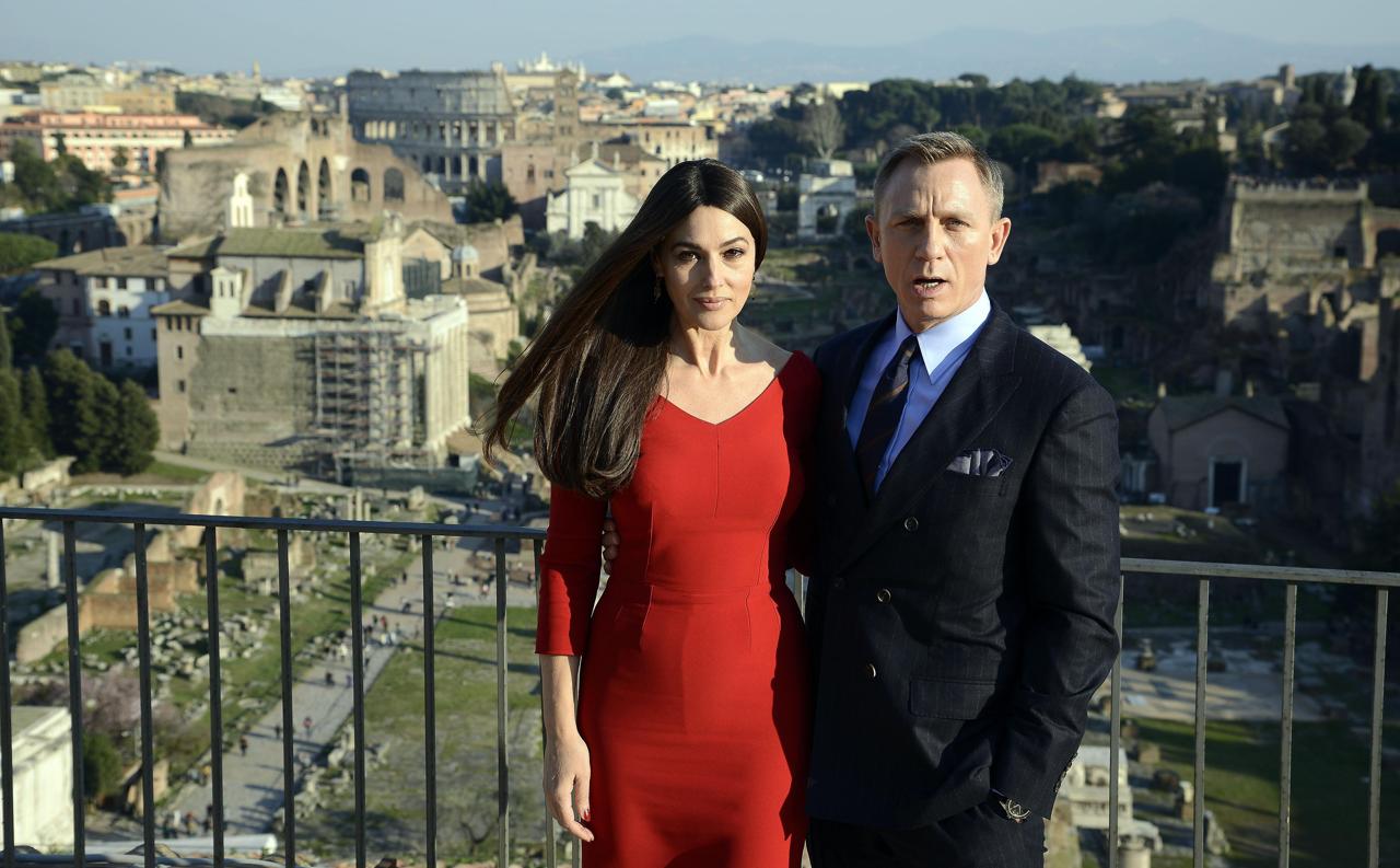 Daniel Craig in Campidoglio