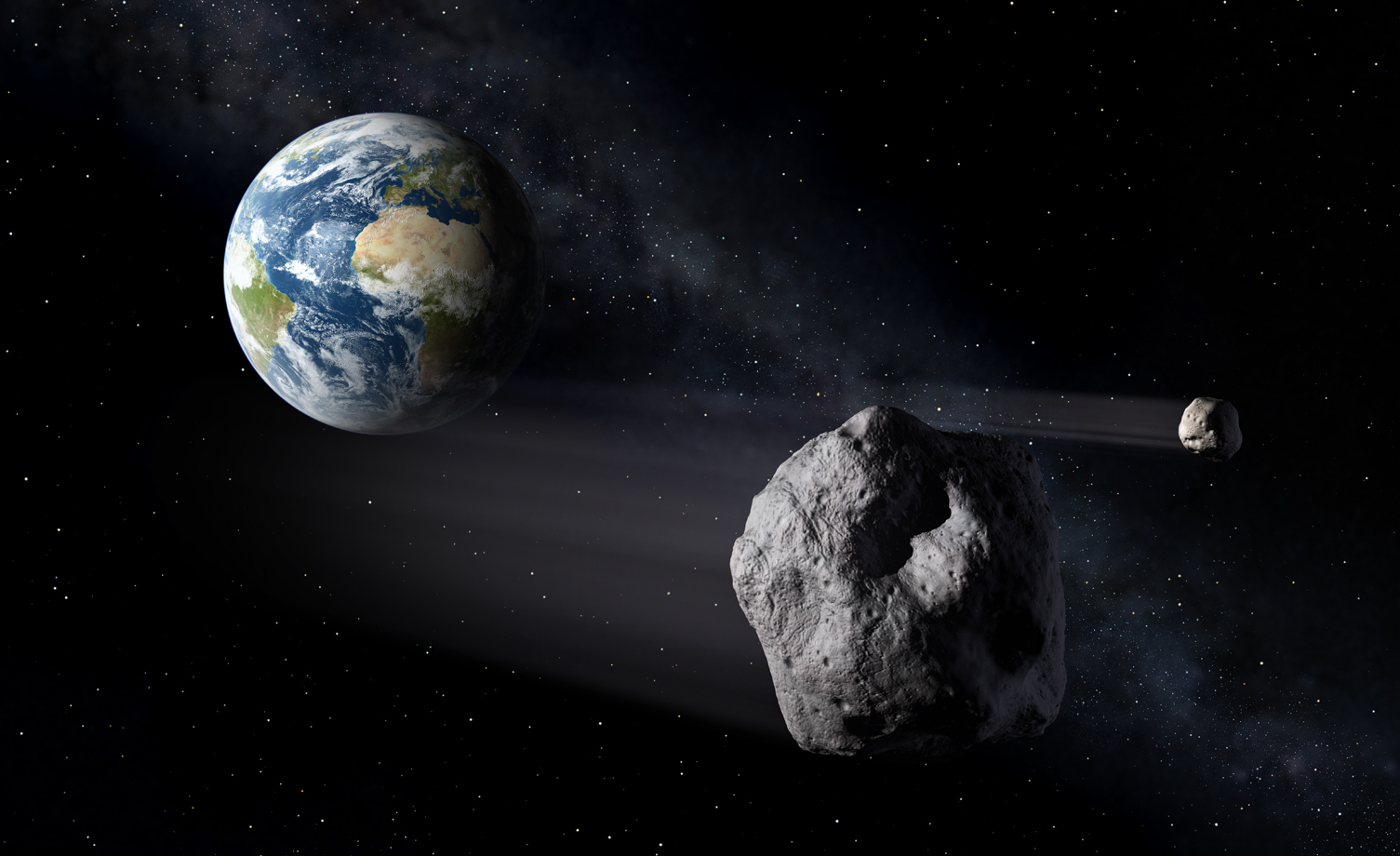 Asteroide in rotta di collisione con la Terra