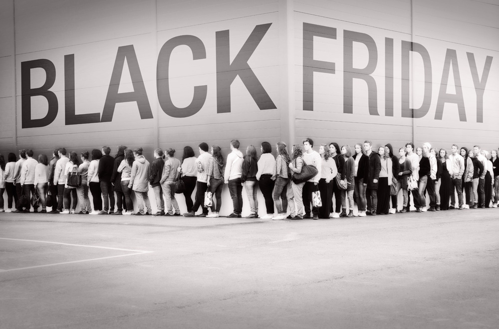 Pronti ad impazzire, conto alla rovescia per il Black Friday