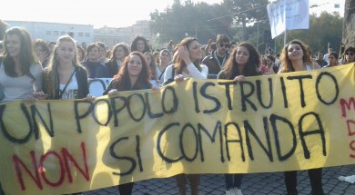 sciopero università