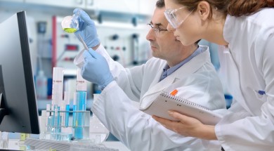 scientists working at the laboratory