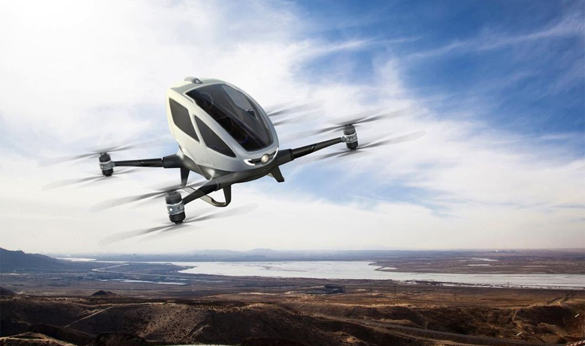 Ces 2016, presentato il primo drone in grado di trasportare l’uomo.