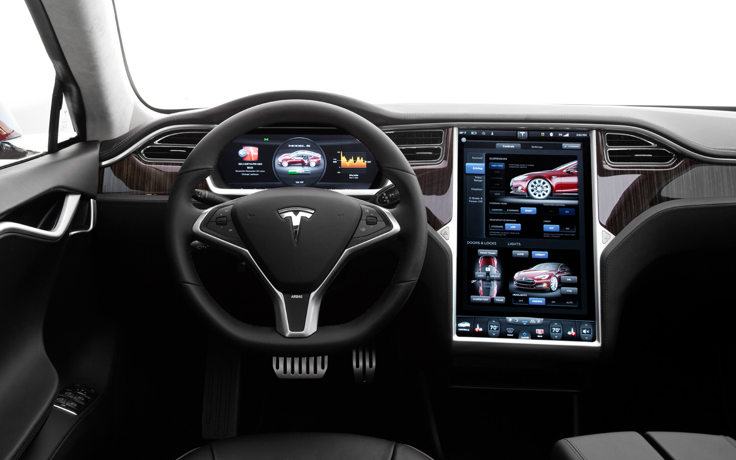 Tesla, la macchina che arriva in un click