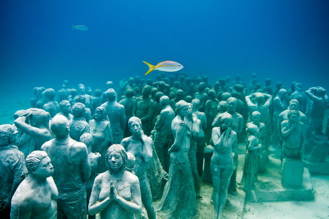 Lanzarote, “apre” il primo museo sottomarino al mondo