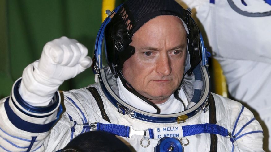 Scott Kelly dopo un anno nello Spazio torna più alto di 5 cm.