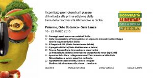 biodiversità alimentare