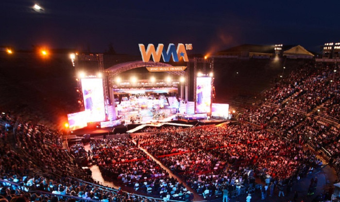 Wind music awards : il 7 giugno i premi della musica italiana tornano all’Arena di Verona.