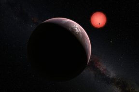 Artist’s impression of the ultracool dwarf star TRAPPIST-1 and