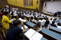 UNIVERSITA:A SAPIENZA PROTESTA CONTRO TEST E NUMERO CHIUSO